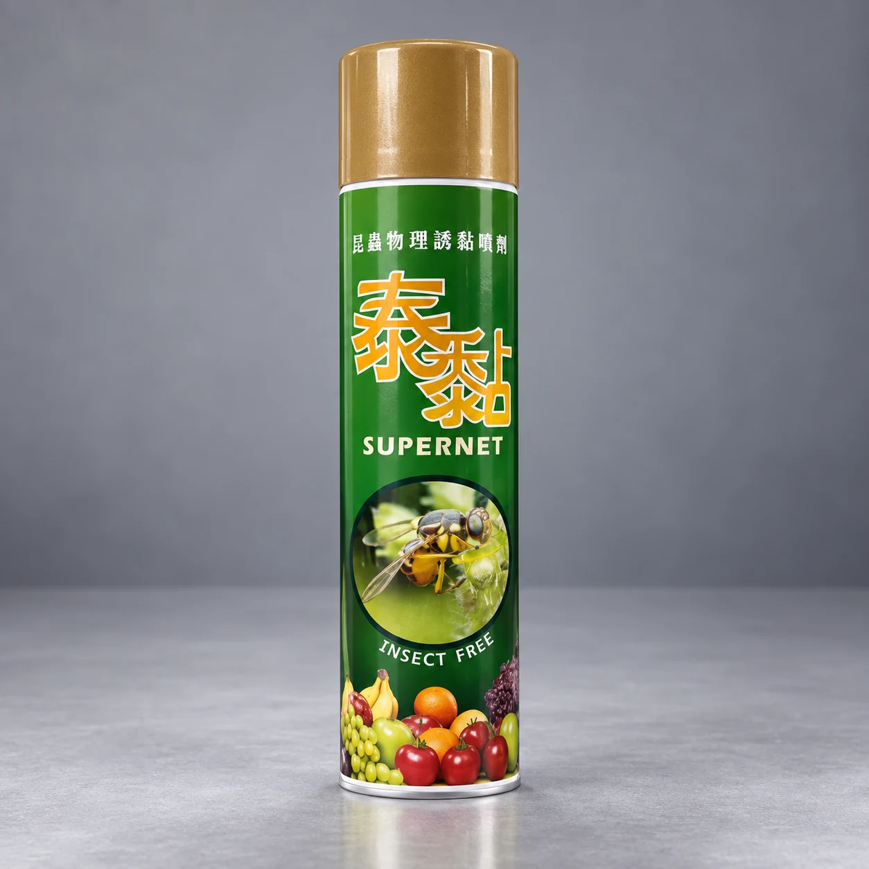 SuperNet Aerosol packaging